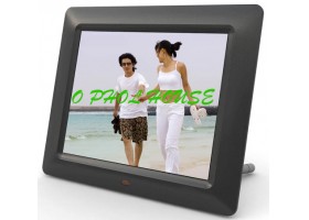 กรอบรูปดิจิตอล Digital Photo Frame จอ LED 8 นิ้ว ความละเอียด 1024x600 (สีดำ)  0